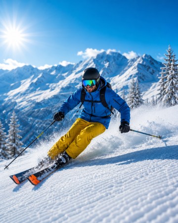 Skiing